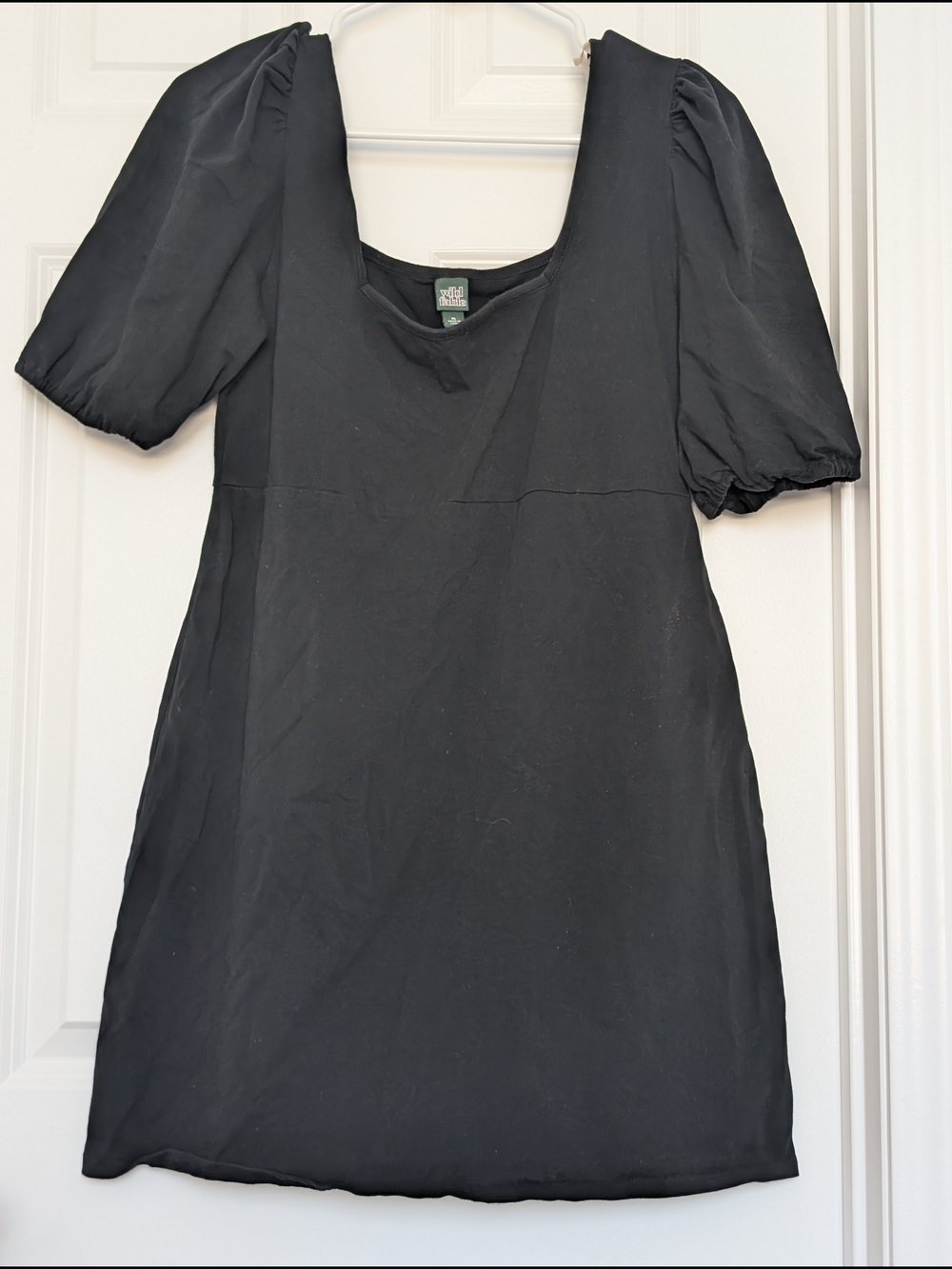 Wild Fable Black Crewneck Dress Size XL